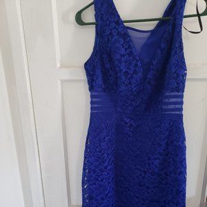 Blue Lace Dress